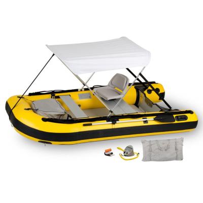 China Hot Water Sports OEM Fishing Boats For Sale Guided Rescue Vessel PVC Inflatable Boat for sale