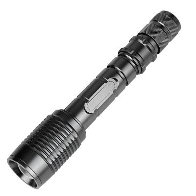 China Best Zoomable 10W Emergency CREE T6 XML LED Super Long Bright Waterproof Light Aluminum Portable Flashlight for sale