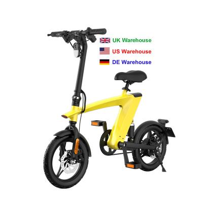 China Aluminum Alloy H1 Foldable Electric Bicycle 250W Motor 42V 25KM/h Folding Ebike Folding Modes H1 Electric Bike for sale