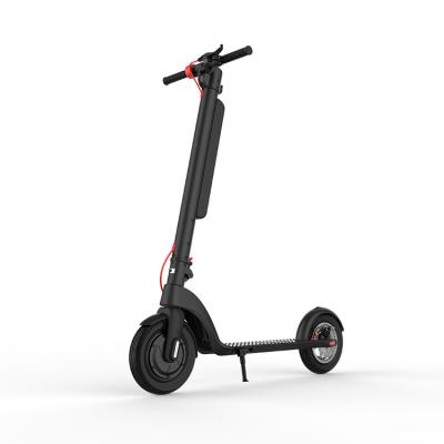 China 2020 New 350W 36V10AH Max Range 45KM Motorbike X8 Unisex Electric Scooter For Adults for sale