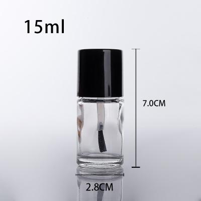 China 2/5/10/15Ml Nail Polish Bottle Eco-Friendly Empty Light Gold Packed With Brush for sale