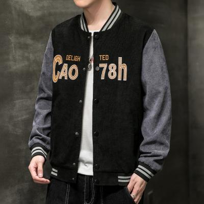 China Reversible Custom Made High Quality Waterproof Mens Letterman Baseball Jackets Winter Men Super Dry Jackets for sale