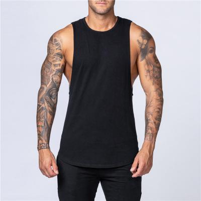 China Wholesale Custom QUICK DRY Bodybuilding Muscle Workout Stringer Gym Vest Fitness Singlet Cotton Tank Tops for sale