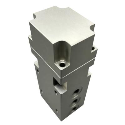 China Wholesale Aerospace Supplier Hydraulic Manifold Valve Block Customize Aluminum Hydraulic Control Valve Blocks for sale