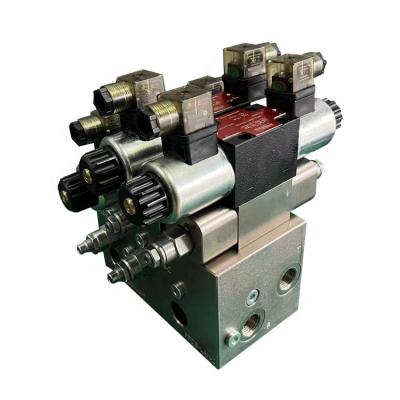 China New Design 2023 Hydraulic Grab Hydraulic Log Manifold Valve Blocks Customized Balance Valve Block For Hydraulic Log Grab for sale