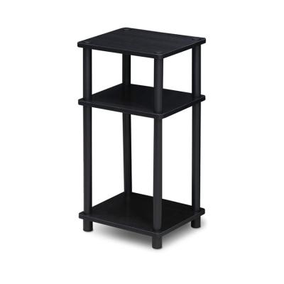 China (Size) 1 Pack Americano Black Sofa Side C Side Table Just 3 Tier Adjustable End Table With Drawer Bamboo End Table for sale