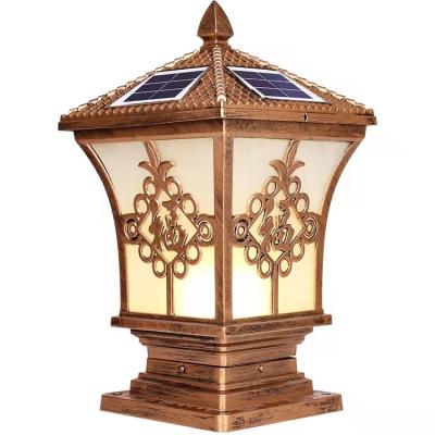 China Lawn Fence Light Column Head Lamp Garden Column Head Lamp for sale