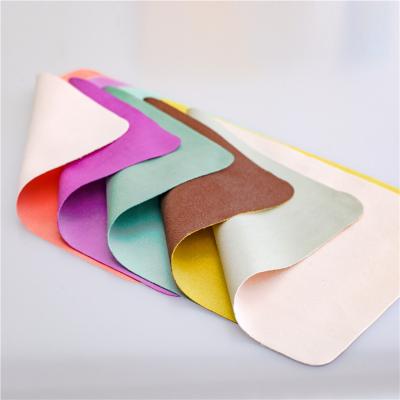 China High Quality Microfiber Suede Cleaning Cloth Glasses , Microfiber Sunglass Clean Cloth 15*18cm for sale