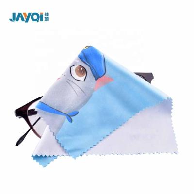 China Viable Custom Logo Print Optical Lens Cloth Micro Fiber Lens Cleaning Cloth for sale