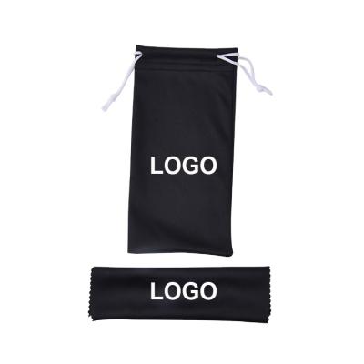 China Eco - Friendly Fair Microfiber Sunglasses Packaging Bags For Sunglasses for sale