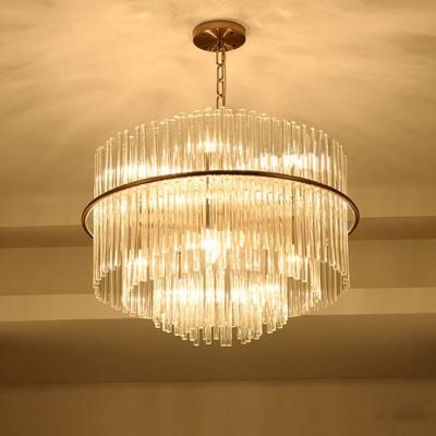 China Designer Postmodern Modern Chandelier Led Hotel Bedroom Living Room Chandelier Pendant Light Luxury for sale