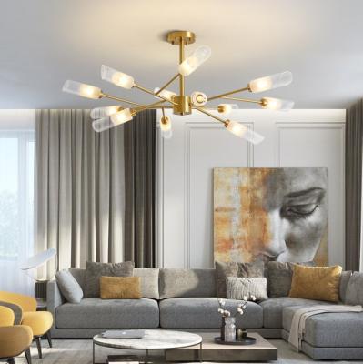 China 2020 modern simple creative hot sale living room modern simple design fashion mail courier personality cooper chandelier lights for sale