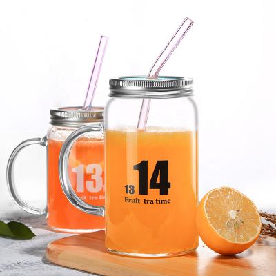 China Creative Sustainable Cola Canister Fruit Juice Cup Custom Logo Exquisite Drinking Glass Cup For Water Juice for sale