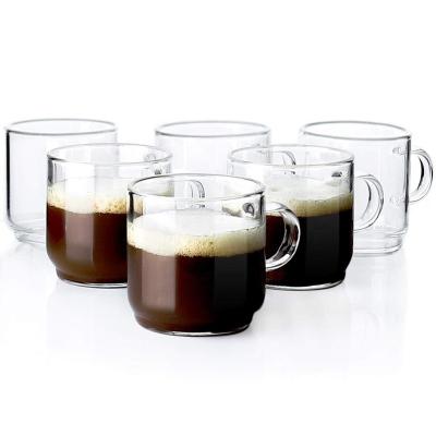 China Best Viable Selling Reusable Borosilicate Water Drinking Glass Coffee Mug Be Your Own Home Bartender for sale