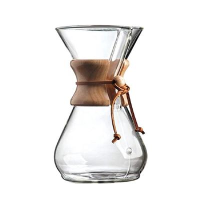 China Viable Pour Over Custom Coffee Maker Pyrex Borosilicate Glass Coffee Pot Set New for sale