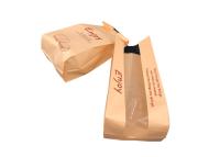 China Bolsos de encargo impermeables a la grasa del acondicionamiento de los alimentos con la característica reciclable de la ventana en venta