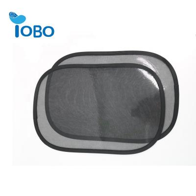 China UV Lowering Car Interior Temperatures Customized Logo Printed Static Sunshade Baby Foldable Car Static Cling Car Window Sunshade for sale