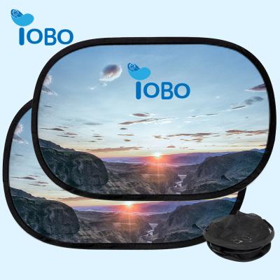 China Promotional Car Window Protection Static Cling Car Window Sunshade Foldable Car Static Cling Sun Shade For Side Window for sale