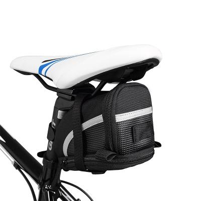 China 2021 Hose Top Bag Strap-on Saddle Bike Bag Bicycle Seat Splashproof Bag With Straps for sale