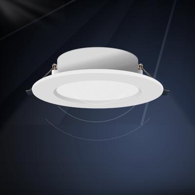 China Residential White Motion Sensor LED Ceiling Bulkhead Lights Smart Radar Led Downlights for sale