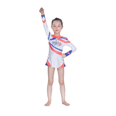 China Professional Performance Or Competition Rhythmic Gymnastics Aerobics Lala Clothing 110-160CM for sale