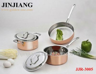 China 5PCs Durable Magnetic Spray Paint Capsule Bottom Stainless Steel Steel Super Cookware for sale