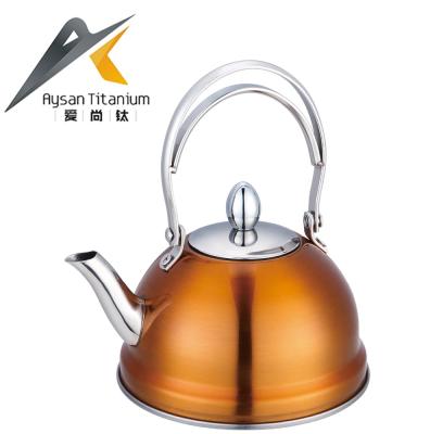 China Cordless colorful stainless steel kettle for sale