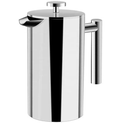 China Sustainable Sale Customized Large Capacity Tea Stainless Steel Coffee Pot for sale