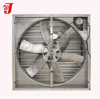 China Factory 55 Inch Wall Mount Push Pull Fan Four Blade Ventilation Fan For Poultry Farm for sale