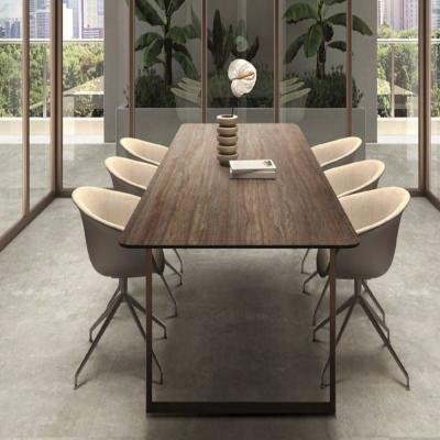 China Large Glazed Metallic Floor Tiles 1600x3200mm Large Sizes Beige Porcelain Floor Flooring for sale