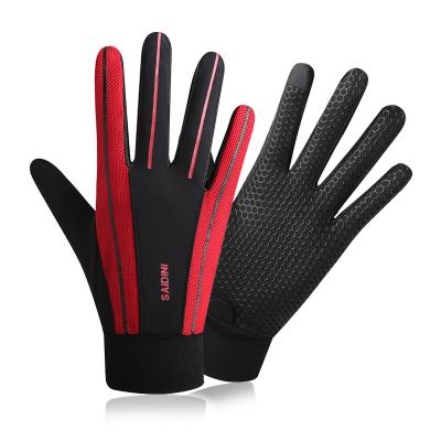 China Motorcycle Cycling Gloves Men Modern Full Finger Racing Gloves for sale