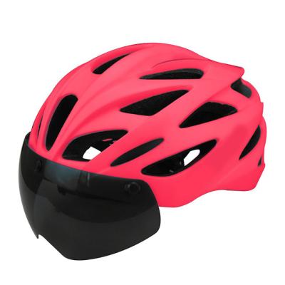 China Sports Goods Road Bike Helmet Adjustable Mtb Bicycle Cycling Cycling Helmet With Detachable Sun Visor For Men for sale