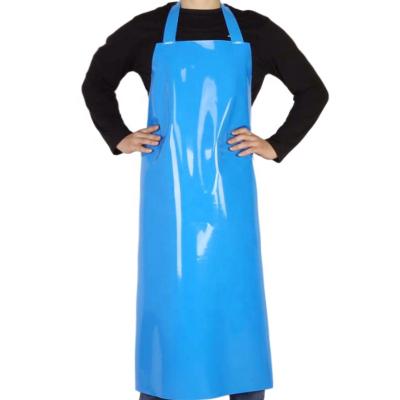 China Custom Waterproof Wear Resistant Bib Fish Cleaning Grooming Dog Oil Long Apron Waterproof Custom Butcher for sale