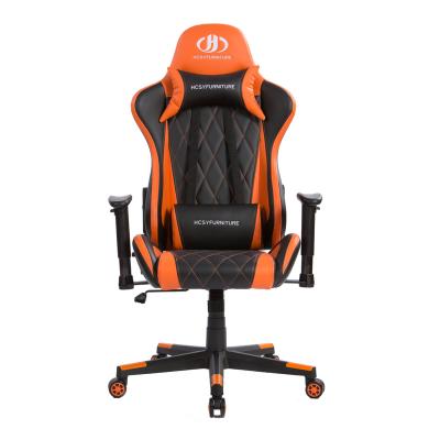 China OEM Sedie Ergonomic Gamer PC De Oficina Ergonomic Computer Gaming Chair Orange Lifting Sillas Gamer Racing Gaming Chair Te koop