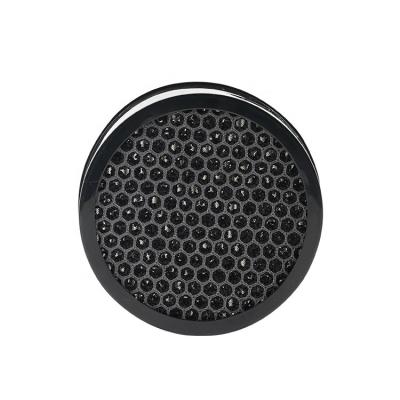 China High Efficiency OEM Compound 0.3 Micron Air Purifier Black Honeycomb Activated Carbon Hepa Filter Element for sale