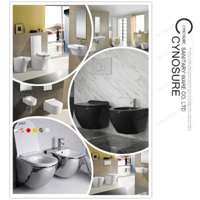 China 20 Years Warranty Modern Two Piece Ceramic Wall Hung Wc Toilets Sanitary Ware Bathroom Floor Suites for sale