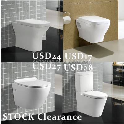 China CHEAP Sanitary Hidden Toilets Two Piece Wall Hung WC Ware Cistern Back To Wall Toilet For Sale for sale