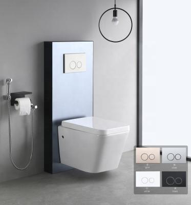 China Multi Automatic Operation Smart Toilet Bowl Dual Function Wc Ceramic Flush Wall Hung Smart Toilet for sale