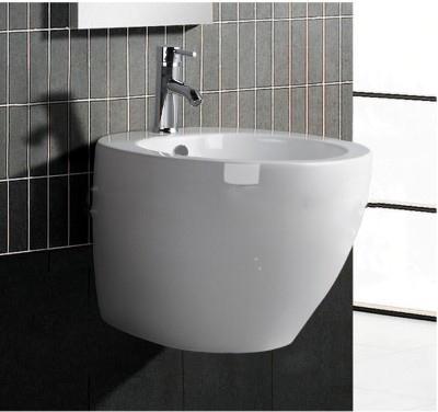 China Modern Custom Wholesale Luxury Bathroom Sinks Ceramic Wall Hung Basin for sale