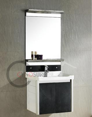 China Hot sale bathroom cabinet CY-8843 wall hung bathroom cabinet vanity with mirror for sale