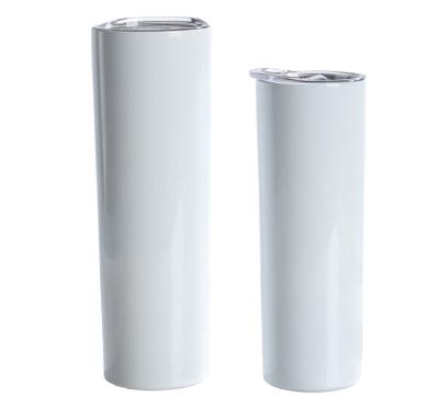 China Best Viable Selling 20oz Stainless Steel Double Wall Insulated Sublimation Blanks Lean Tumbler for sale