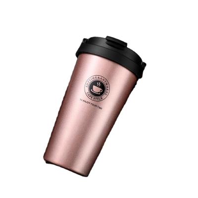 China Sustainable High Quality 304 Stainless Steel Widely Used Vacuum Insulated Outdoor Portable Coffee Mug for sale