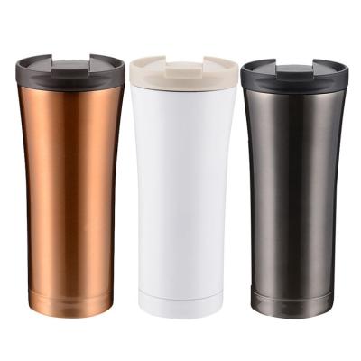 China Wholesale High Quality Viable Stainless Steel Vacuum Large Capacity 500ml Portable Car Cup Milk Coffee Mug for sale