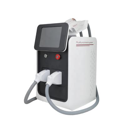 China Pigment Removal 3 in 1 ND YAG Laser Tattoo Removal Shr Hair Removal IPL Freckle Treatment Machine for sale