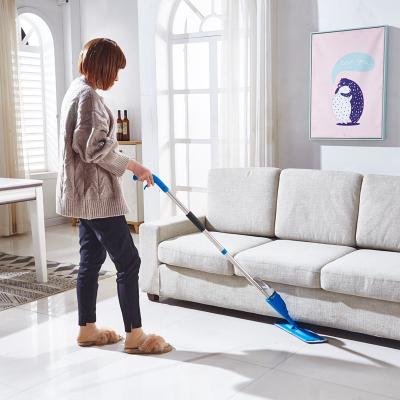 China DOUBLE SIDED SIDED JET FLEXIBLE JET BROOM AQUA JET CLEANING MOP for sale