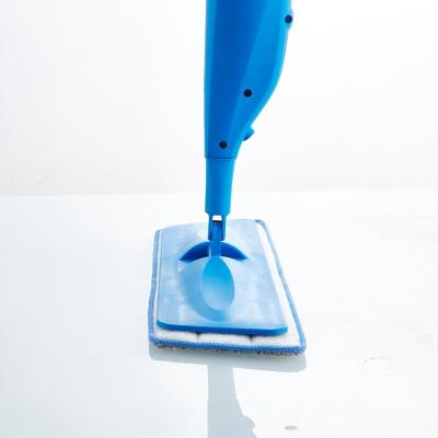 China 360 Rotation Magic Mop Microfiber Floor Easy Sustainable Cleaning Flat Mop Self Compression Spray Mop for sale