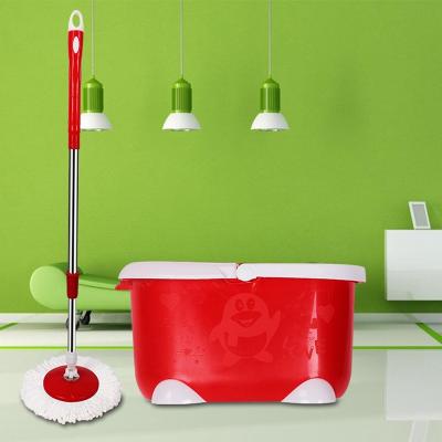 China Hot Selling Household Sustainable Rotation 360 Degree Magic Broom Floor Mop And Bucket Set for sale