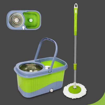 China Wholesale Hot Selling Sustainable Floor Mop 360 Rotation Mop Bucket Microfiber Magic Mop for sale