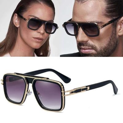 China 95882 Fashion Brand Design Sun Glass Shades LXN-EVO Cool Square Vintage Pilot Square Sunglasses Men Women Classic Shades 95882 for sale