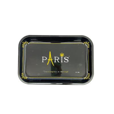 China Large Rolling Tray Wholesale Black Tray Custom Sustainable Decorative Black Tray From China Manufacturer for sale